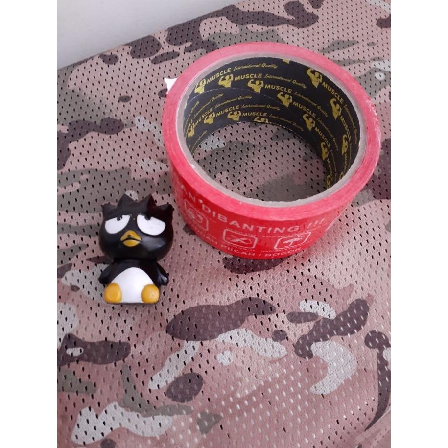 

Lakban Fragile Merah Muscle tape 50 Yard