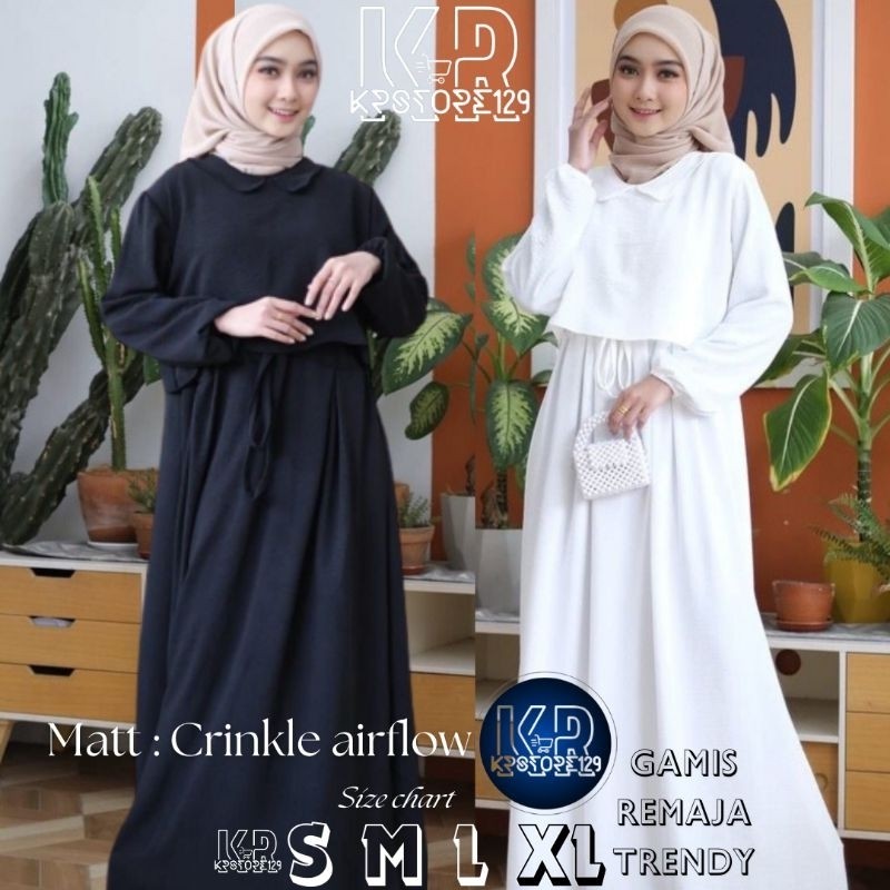 Ghamis Bju Gamis Ibuibu Pengajian Dris Ukuran S M L Lx Xxl Xxxl Jumbo Juba Pakean Dres Simpel Elegan