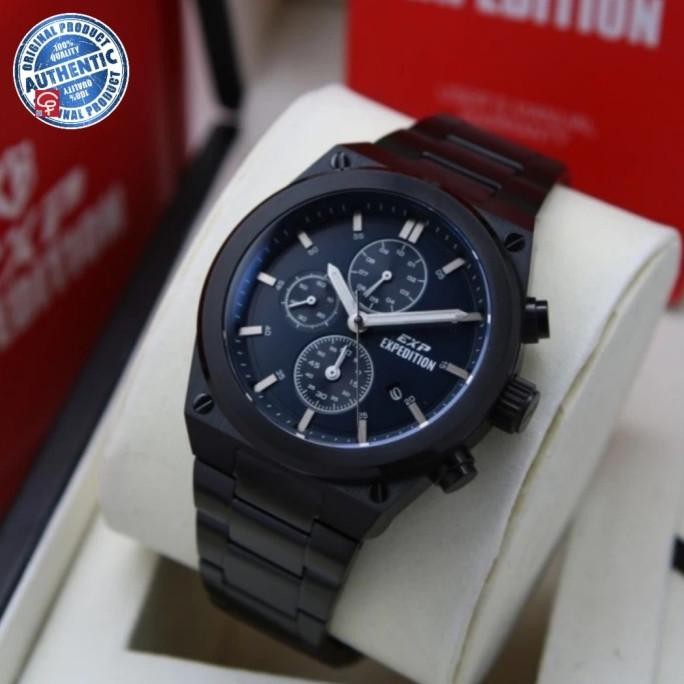 JAM TANGAN PRIA EXP EXPEDITION E6850 E 6850 MCBIPBU DIAL BLUE