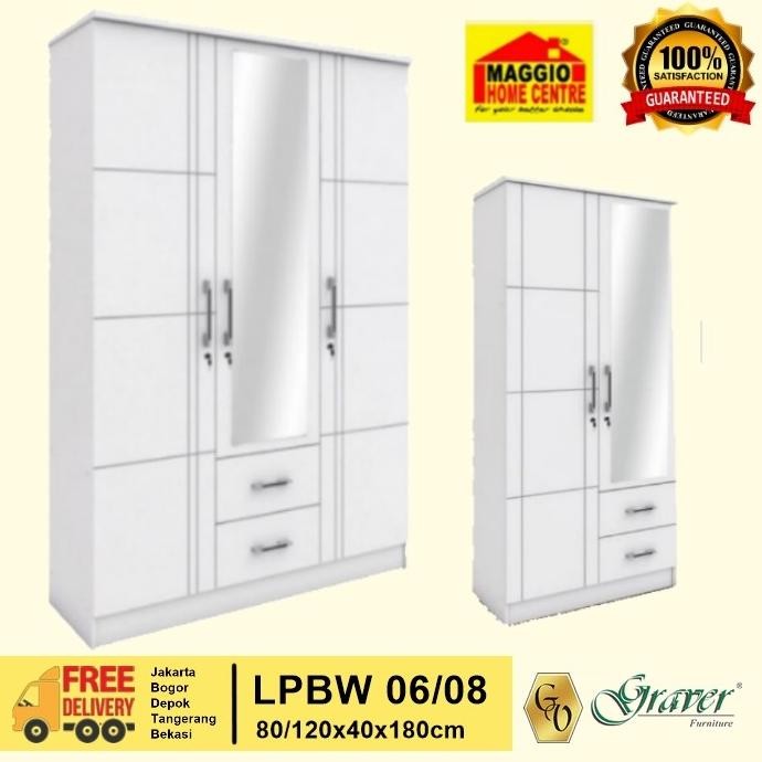 Maggio Lemari Pakaian Graver LPBW 002