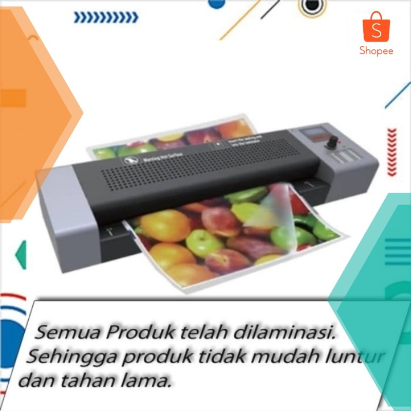 

Promo Tambahan Laminasi doff / matte ukuran kecil Keren