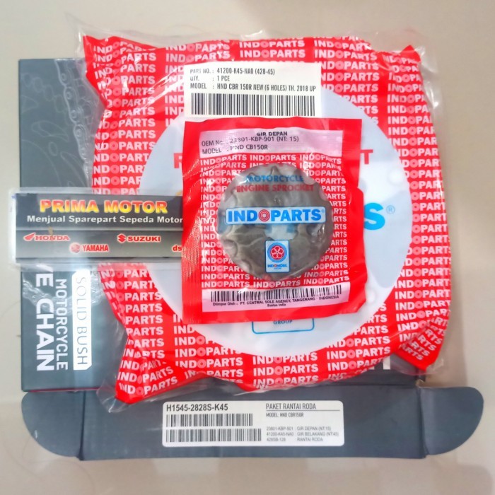 TERBARU - GEAR SET CBR 150 R LED INDOPART GIR SET CB150R 2021 LUBANG 6 INDOPARTS