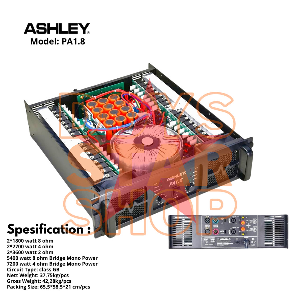 ORIGINAL ASHLEY POWER ASHLEY PA1.8