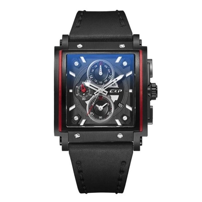 EXPEDITION E6731 / E 6731 Full Black JAM TANGAN Pria