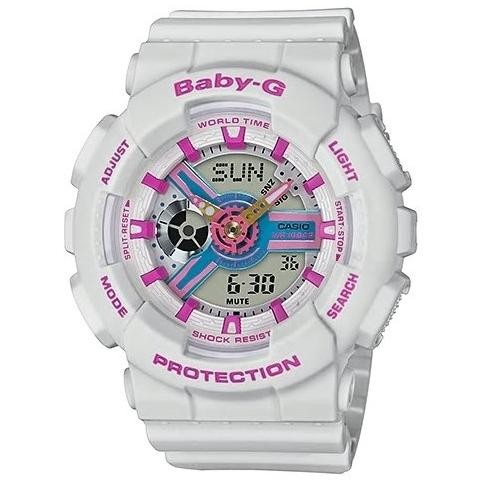 CASIO BABY G BA-110NR-8ADR BA110NR-8ADR WHITE PINK SALE Original watch