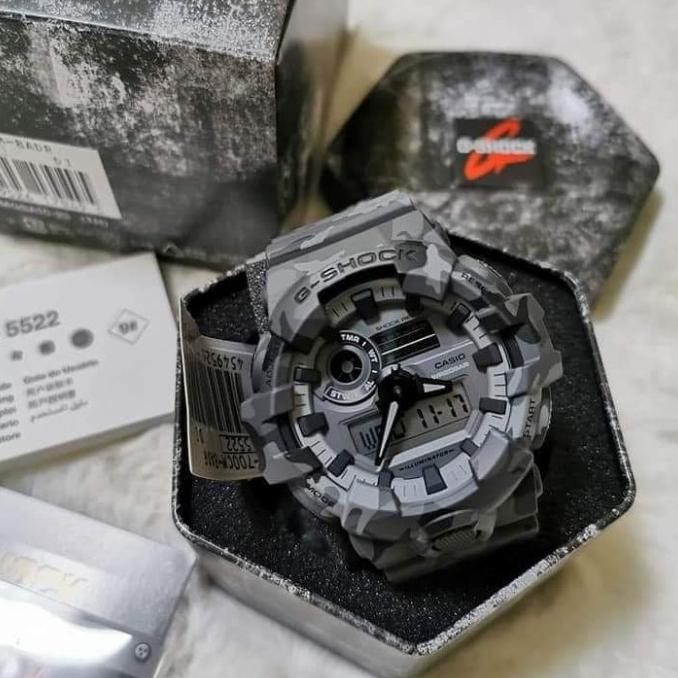 CASIO GSHOCK GA-700CM-8A GA700CM-8ADR JAM TANGAN ORIGINAL BEST SELLER
