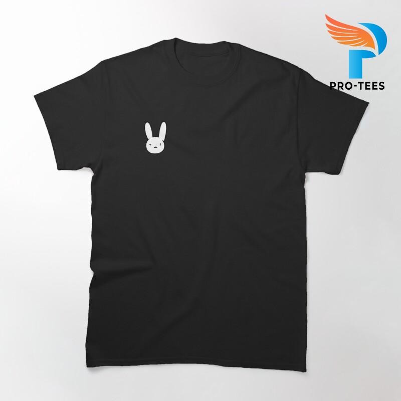 Baju Kaos Bad Bunny Sticker Best Quality - Bad Bunny Logo