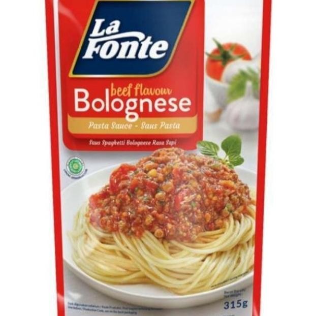 

La Fonte Bolognese Saus Pasta Spaghetti 315 Gram