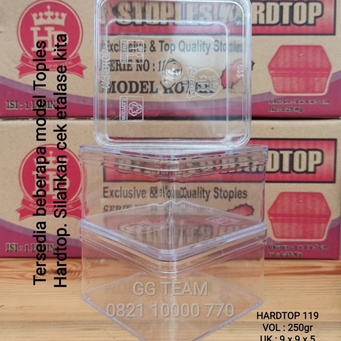 

TOPLES KUE KERING / DESERT / KOTAK HARDTOP 119