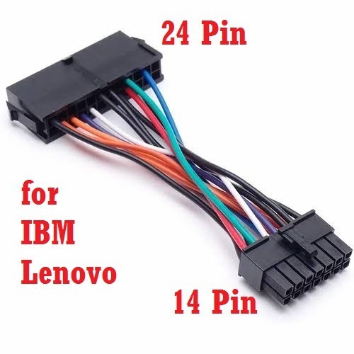 ADAPTER Power ATX 24 PIN TO 14 PIN UNTUK LENOVO IBM - 24pin to 14pin RESTOCK