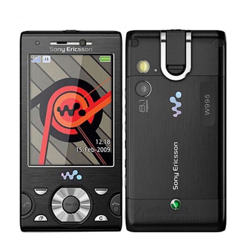 Sony Ericsson W995 Unlocked W995i Ponsel Ponsel Musik Slider 3G WIFI GPS |joL3FEWS|