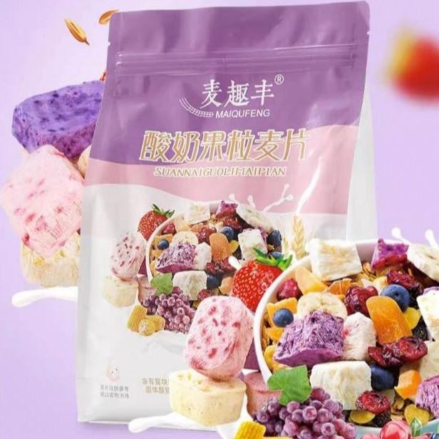 

(Halal) Oatmeal Yogurt / Cereal Yogurt Maiqufeng 500Gram Berkualitas