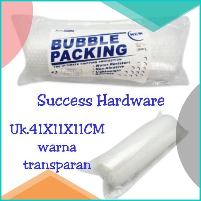 

KRISCHEF PLASTIK PEMBUNGKUS BUBLE WRAP/BUBBLE PACKING UK.41X11X11CM 1