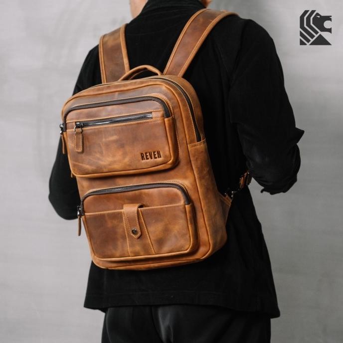 Reven Leather Osiris Backpack Tas Ransel Pria CS
