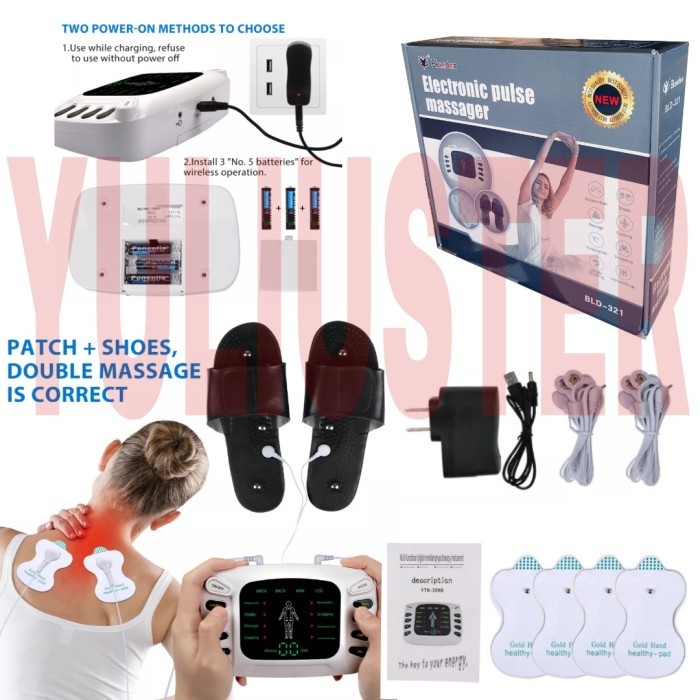 Ready Stock Sunmas Foot Massager/Alat Pijat Therapy Akupuntur