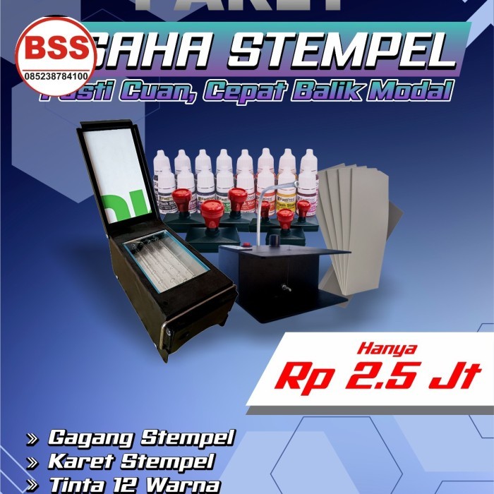 

paket stempel flash impoert 4 lampu