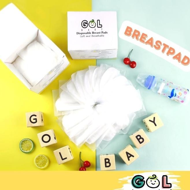 

Gol Baby Breast Pad Breastpad Breastpads 3D Isi 50