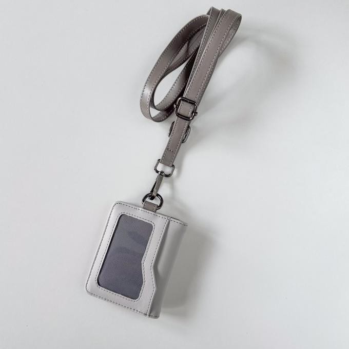 

TERBARU - ARUNA ID Card Holder w Bifold Wallet & Lanyard (Name Tag Kartu Dompet)