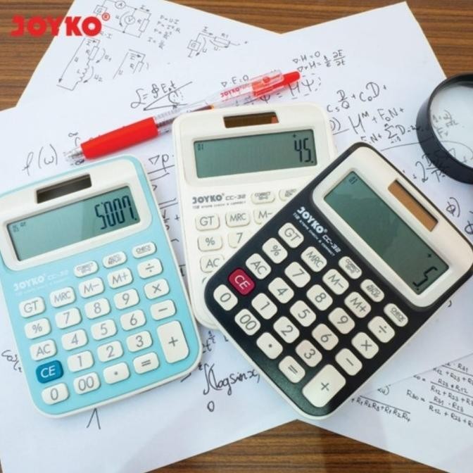 

TERSEDIA KALKULATOR CHECK & CORRECT JOYKO CC-32 - CALCULATOR DESKTOP CC32