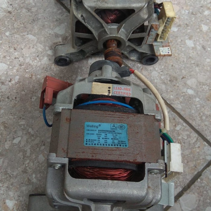 Dinamo mesin cuci samsung frontloading non inverter