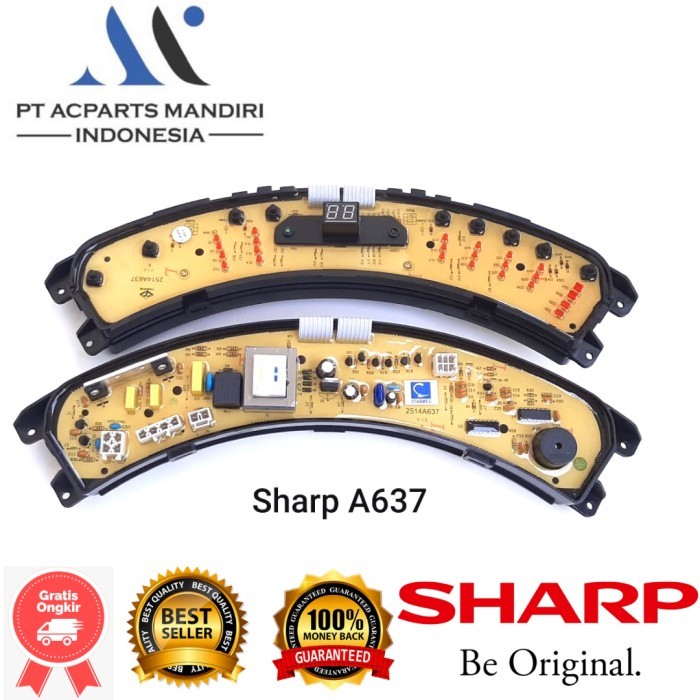 MODUL PCB MESIN CUCI SHARP ES-N75FY ES-N75KY ES-N85KY