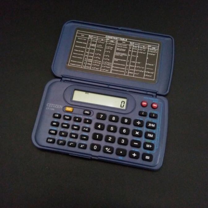 

TERSEDIA KALKULATOR ILMIAH / CITIZEN CT109 - CALCULATOR SCIENTIFIC CT 109