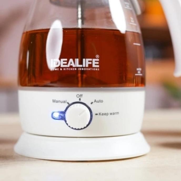 

TERSEDIA TEKO LISTRIK IL113 BUAT TEH UAP KETEL STEAM TEH MAKER IDEALIFE IL-113