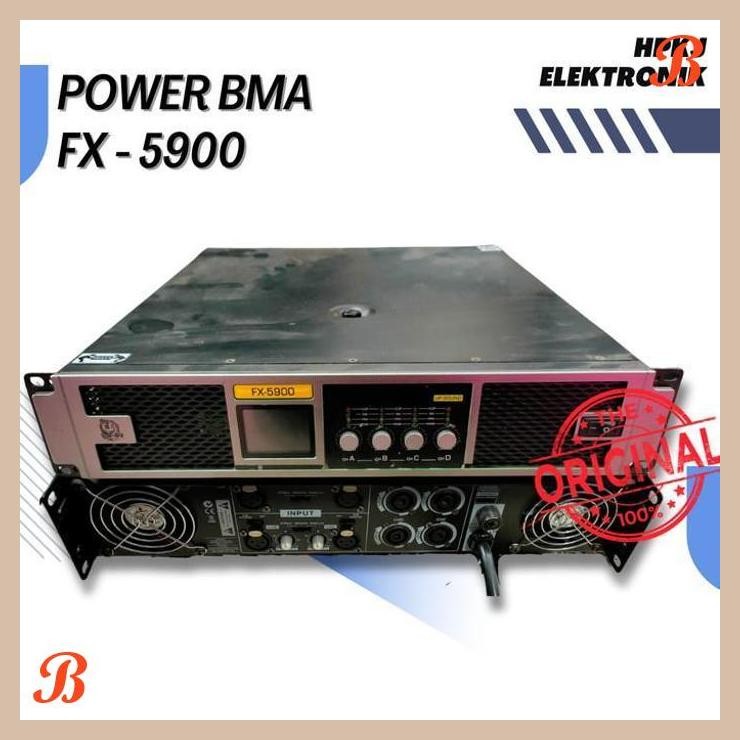 | HKJ | POWER AMPLIFIER BMA FX - 5900 4 CHANNEL POWER BMA FX-5900