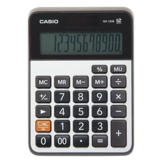 

TERSEDIA KALKULATOR CASIO MX-120 / DESKTOP CALCUATOR MX-120