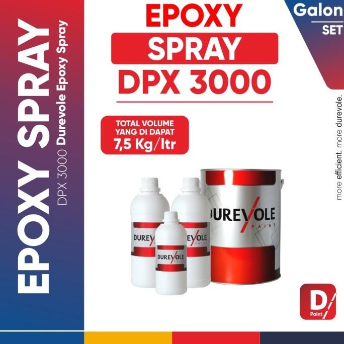 DUREVOLE EPOXY SPRAY DPX 3000 (JERIGEN SET)