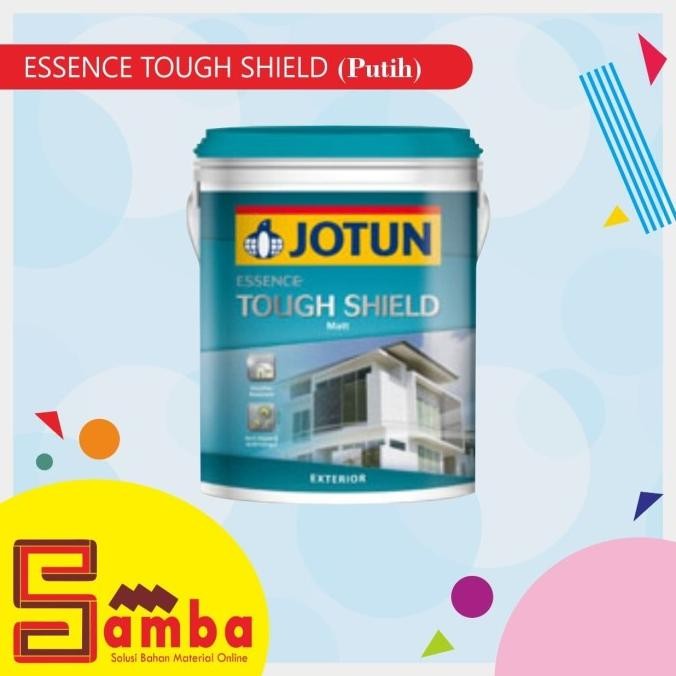 JOTUN PUTIH (WHITE) TOUGH SHIELD 18 LTR / CAT TEMBOK EXTERIOR