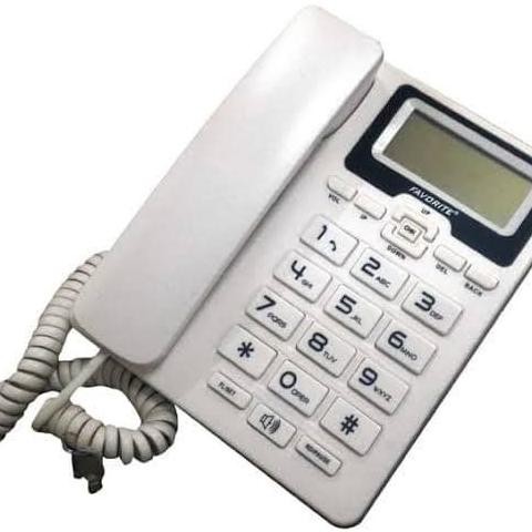 

TERSEDIA FAVORITE SH137 / TELEPON KABEL / TELPON RUMAH KANTOR SH-137