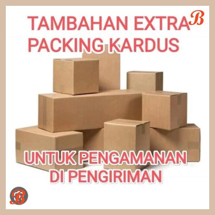

| CPB | TAMBAHAN EXTRA PACKING KARDUS UNTUK BARANG YANG SEKIRANYA MUDAH PECAH