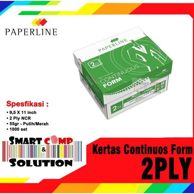 

NEW Kertas Continuos Form A4 2PLY buat Printer Epson LX310 LQ310