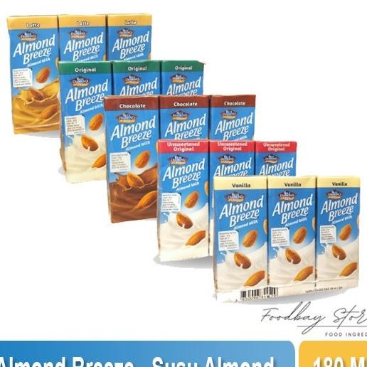 

Blue Diamond - Almond Lk 180Ml / Susu Almond Breeze (3X180Ml)
