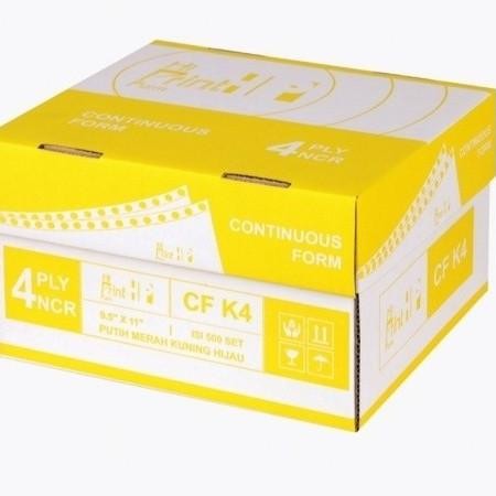 

TERMURAH - CONTINUOUS FORM 9,5 x 11/2 4 PLY PRS Hi Print ( isi 500 sheets)
