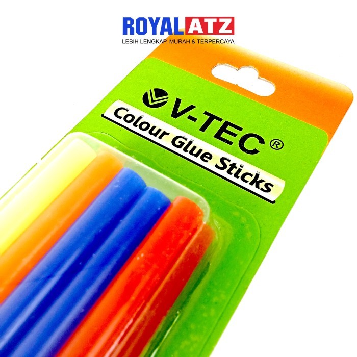 

Glue Stick Warna Refill Glue Gun / Isi Lem Tembak Warna Lem Bakar V-tec GSCL 1130/20730