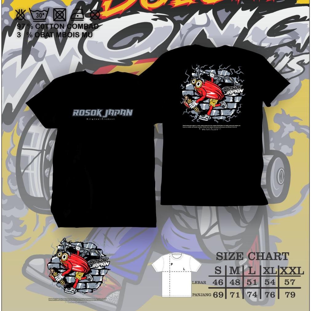 Kaos Rosok Japan Vol 2 Kaos Cb Gl Tiger Herek