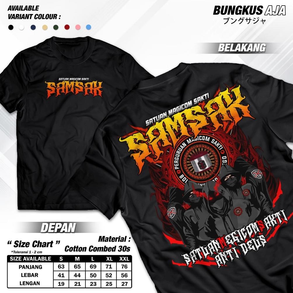 Kaos Samsak Satuan Magicom Sakti T-Shirt Distro 1186