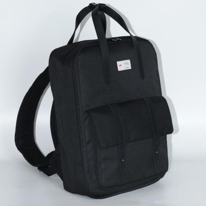 Terlaris TFG Backpack Tas Ransel Tas Pria St Moritz 444 Black Lifetime Warranty SALE