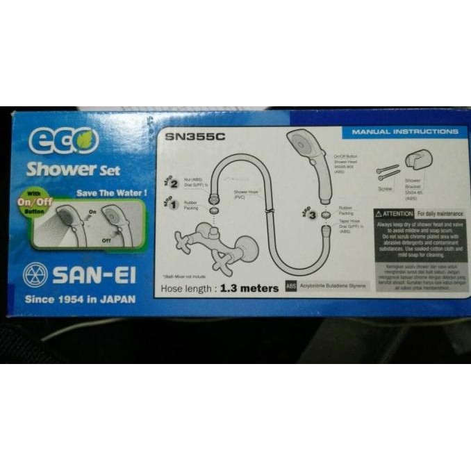 Shower Set San-Ei Sn355C  Ready