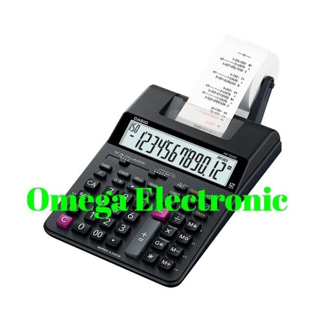 

BEBAS ONGKIR - Casio HR-100RC - Printing Calculator Struk Kalkulator Kasir HR 100 RC