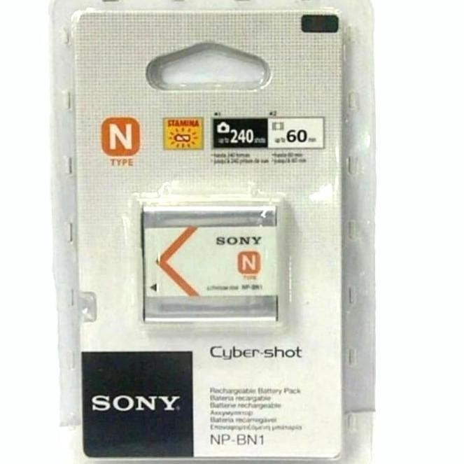 PAKET 2BH BATERAI SONY BN1 + 1BH CHARGER CSN FOR KAMERA SONY CYBERSHOT DSC W800, W810, W820, W710, W