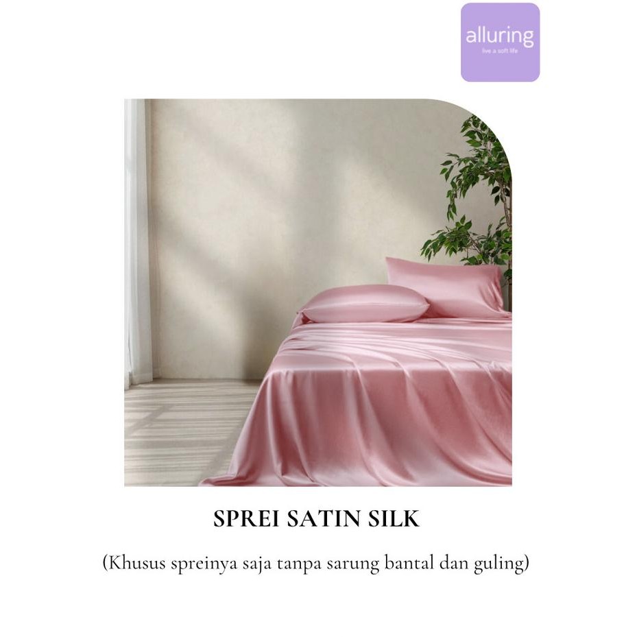 Sprei Satin Silk PREMIUM Original Satin Silk - Sprei Saja