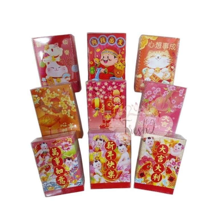 

50 Pcs Angpao Imlek Best Seller Motif Rendom/ Amplop Imlek 2025