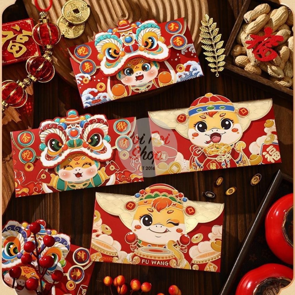 

Angpao Imlek Ular 2025 Angpau Panjang Dompet H. 3D Shio Ular Grosir Snake Timbul 2025 Hongbao Grosir Murah Isi 6 Pcs Tebal Grosir Motif Karakter Berkualitas Bahan Terbaik