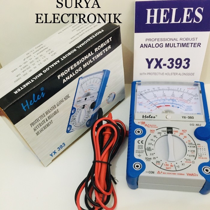 Diskon Multitester Heles Yx 393 Analog