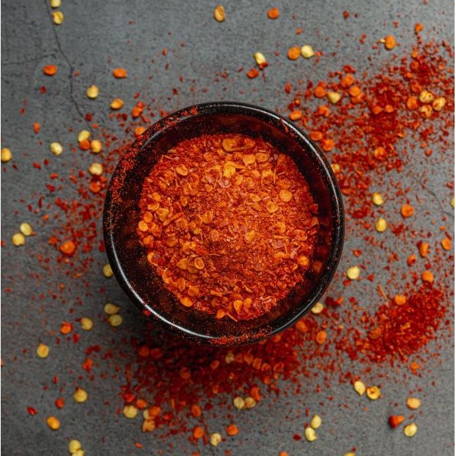 

Cabe Bubuk Halus Red Chilli Flake Korea Kimhci Dried Chili Ring 500G