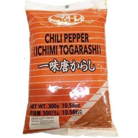 

S&B Ichi Togarashi 300Gr (Orange) - Assorted Chilli Pepper - Cabe Bubuk Jepang