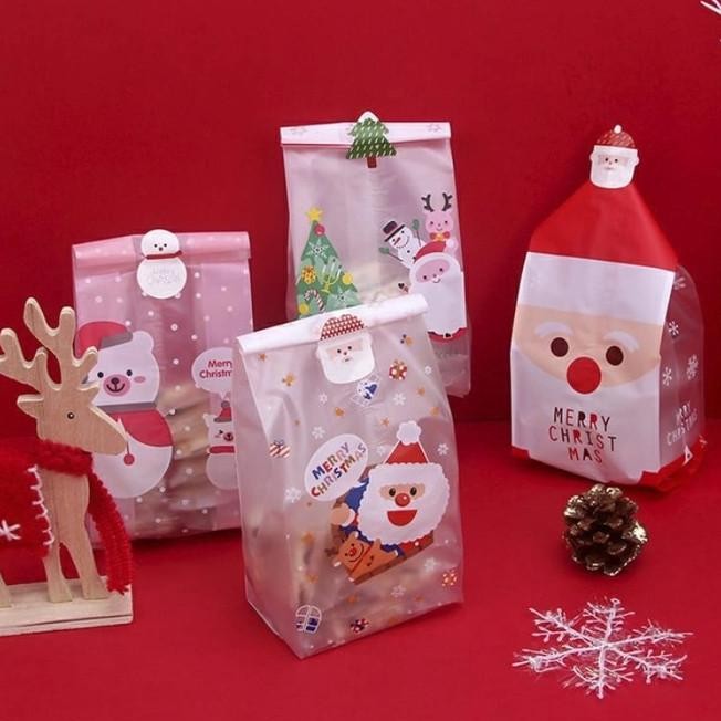 

Plastik Natal Cookies Candy / Plastik Bingkisan Christmas